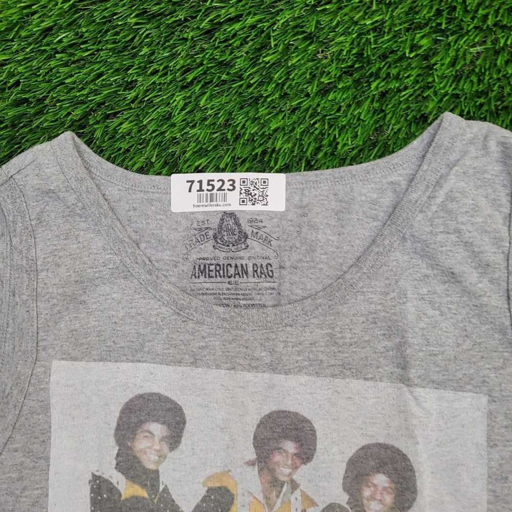 American Rag The-Jackson 5 Tank-Top Large 22x28 G… - image 8