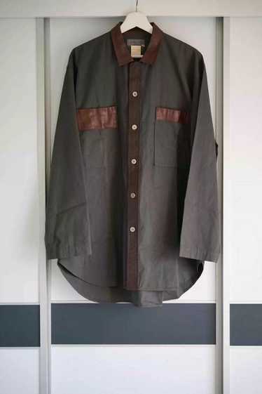 Yohji Yamamoto Yohji Yamamoto 88aw Leather Shirt W