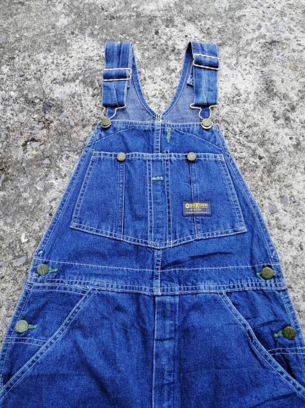 Oshkosh × Vintage OshKosh B'Gosh Overalls Denim J… - image 3