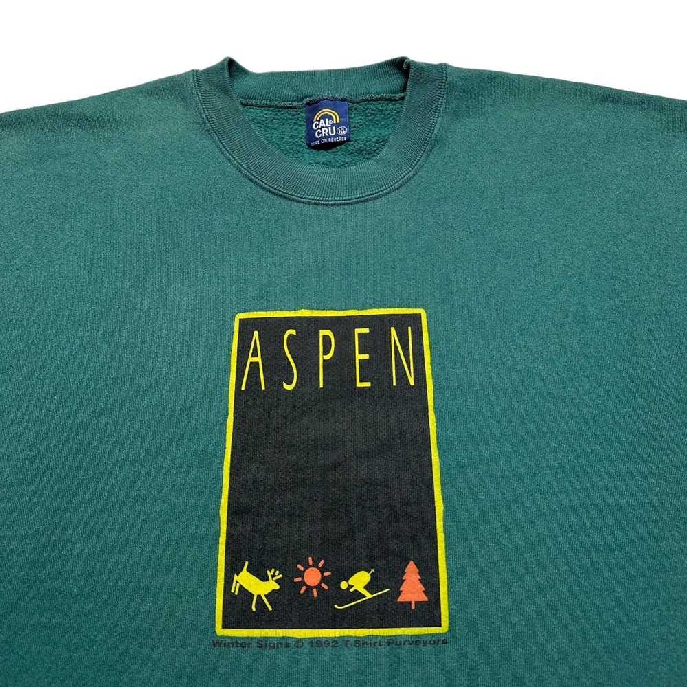 Hanes × Vintage Vintage Aspen Colorado Crewneck - image 3