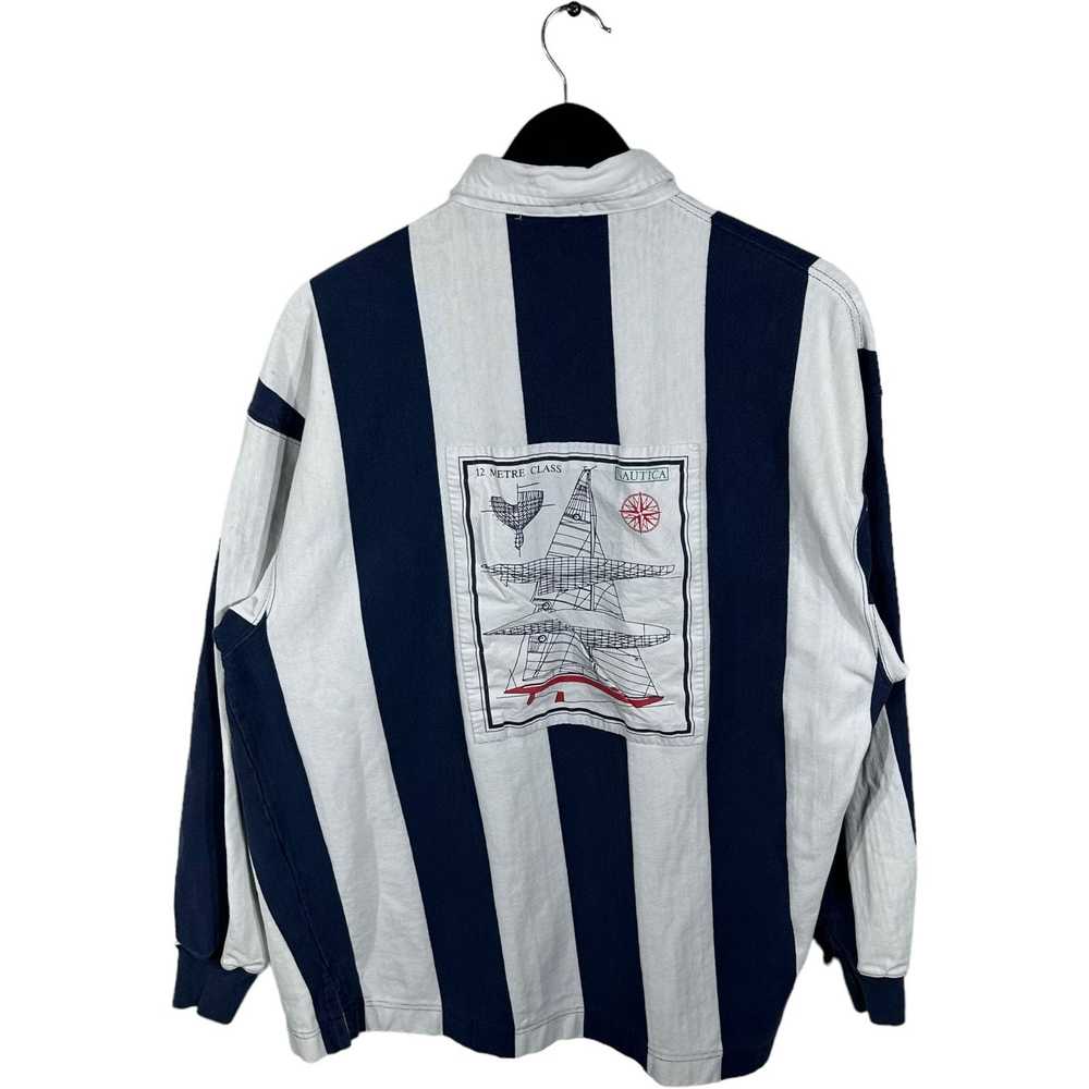 Nautica Vintage Nautica Stripe Boat Patch 1/4 But… - image 3