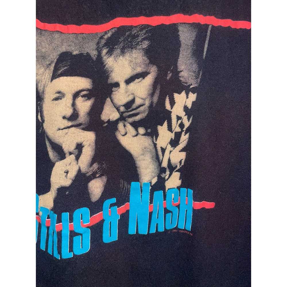 Hanes 1988 Crosby Stills & Nash Band Music Shirt … - image 4