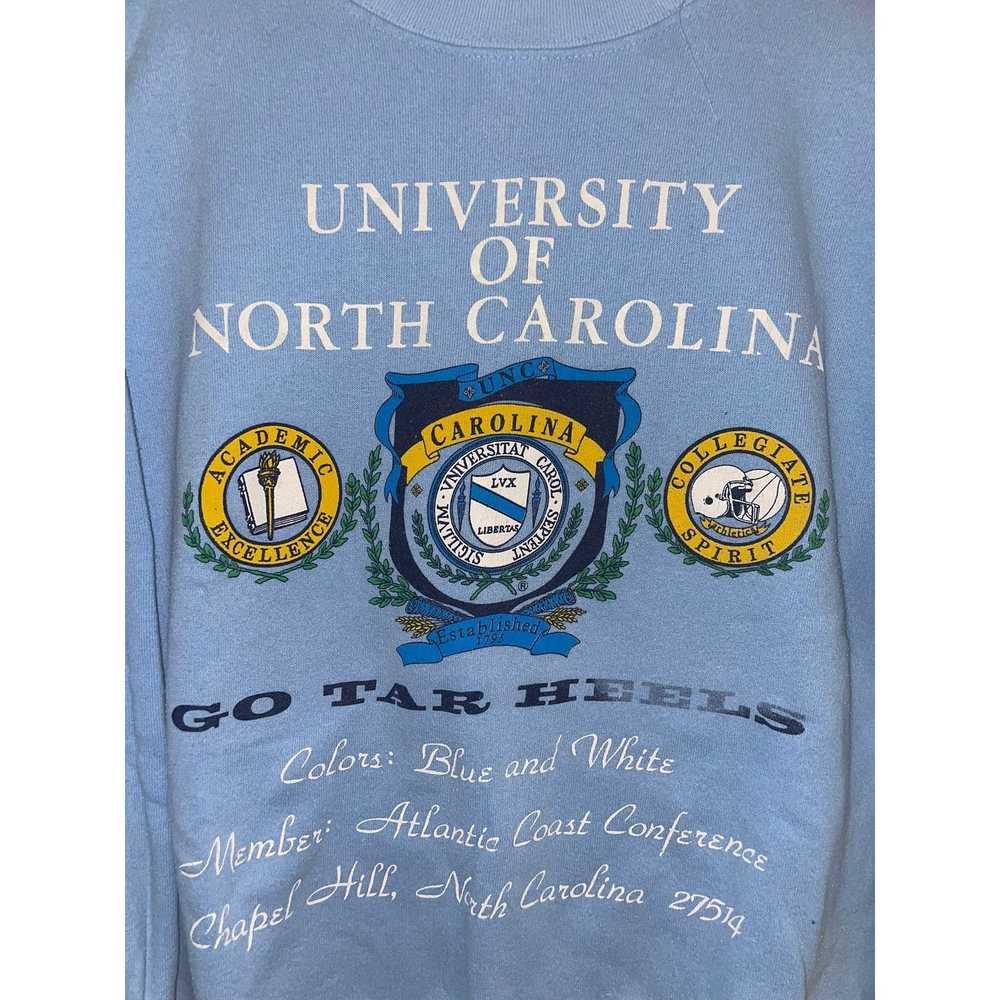 Vintage 90s University Of North Carolina UNC Tar … - image 2