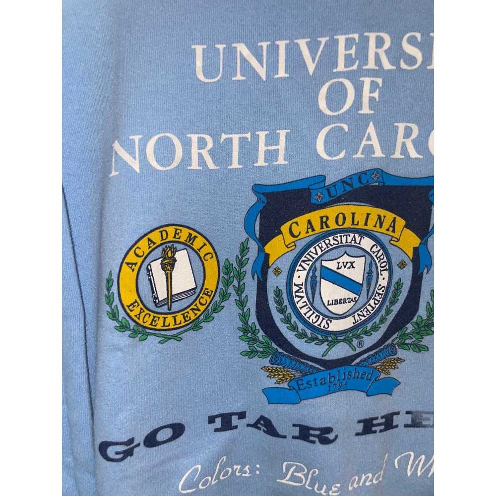 Vintage 90s University Of North Carolina UNC Tar … - image 3