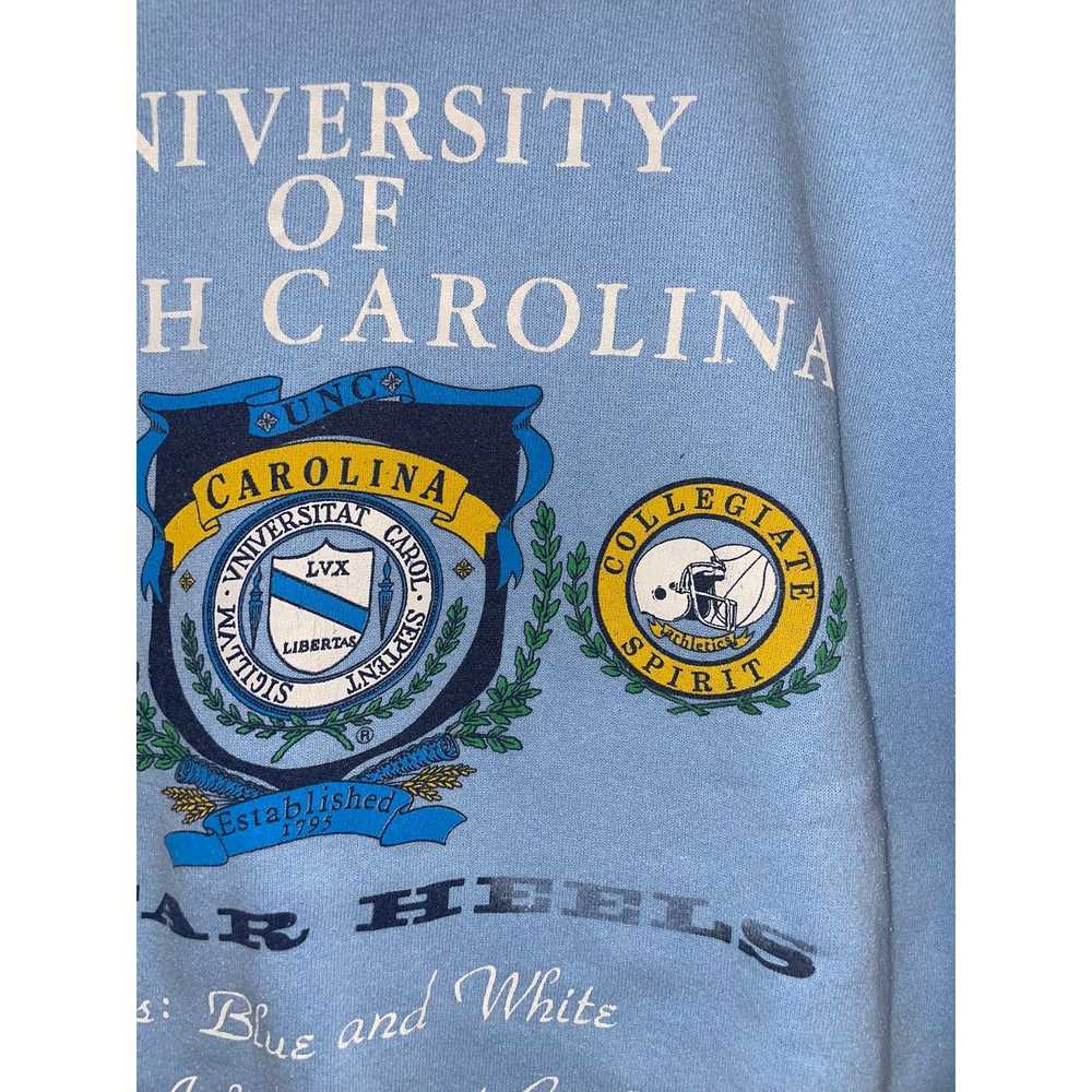 Vintage 90s University Of North Carolina UNC Tar … - image 4