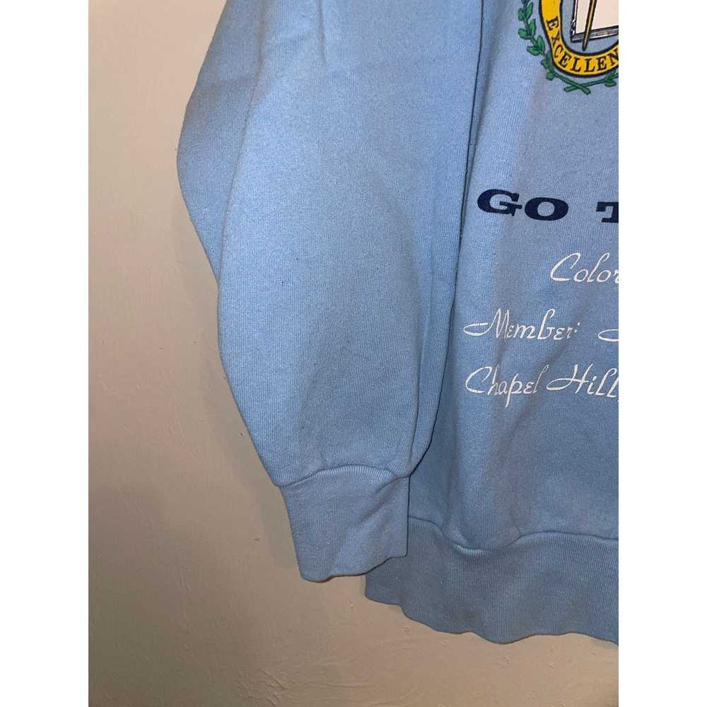 Vintage 90s University Of North Carolina UNC Tar … - image 6