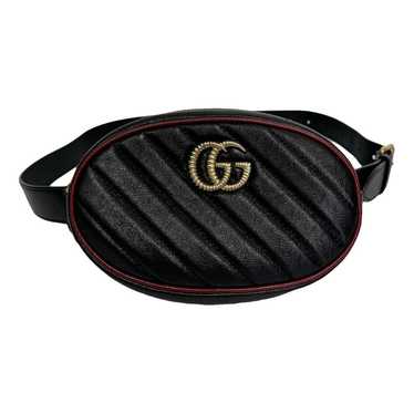 Gucci Gg Marmont Oval leather handbag - image 1