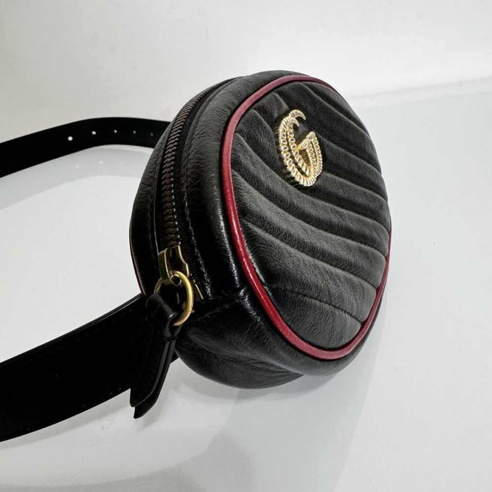 Gucci Gg Marmont Oval leather handbag - image 3