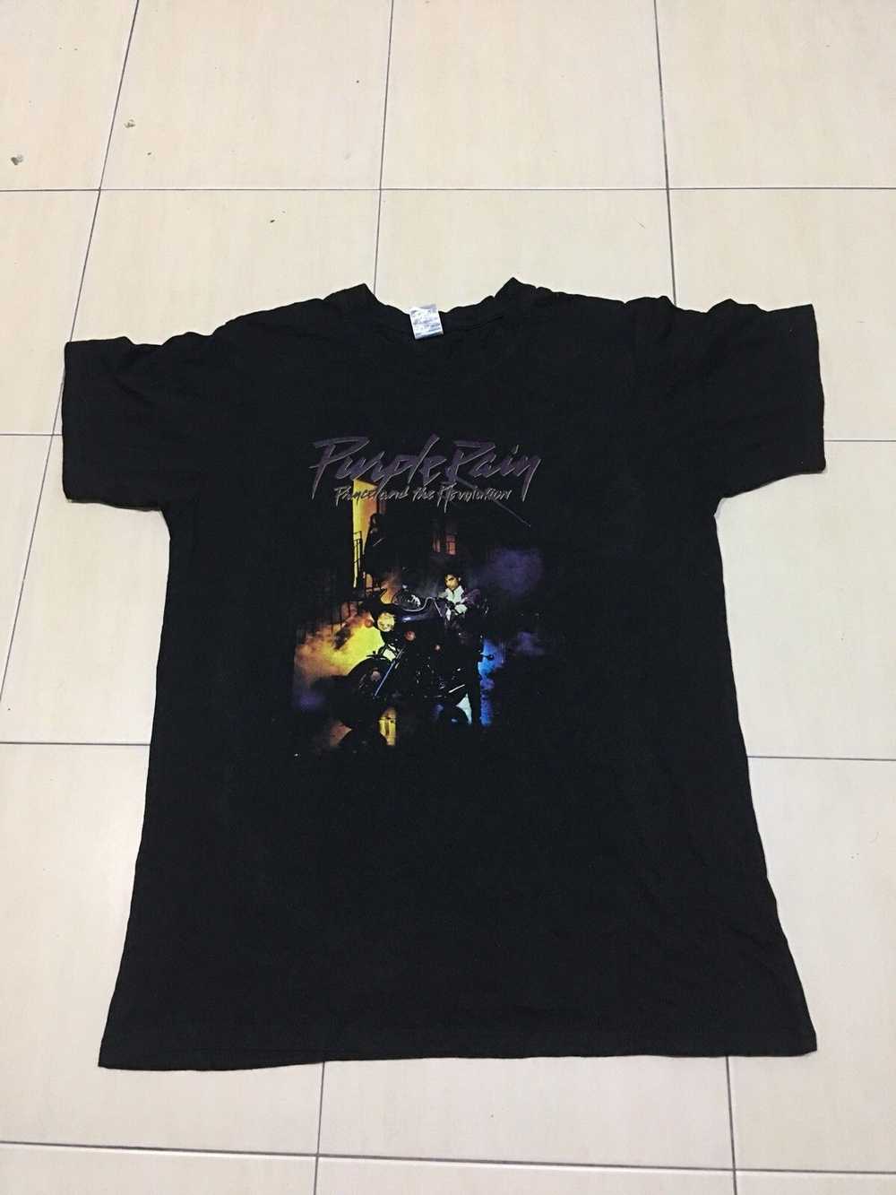 Band Tees Prince purple rain band tee shirt - image 4