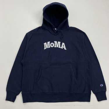 Champion × Moma × Streetwear MoMa x Champion hood… - image 1