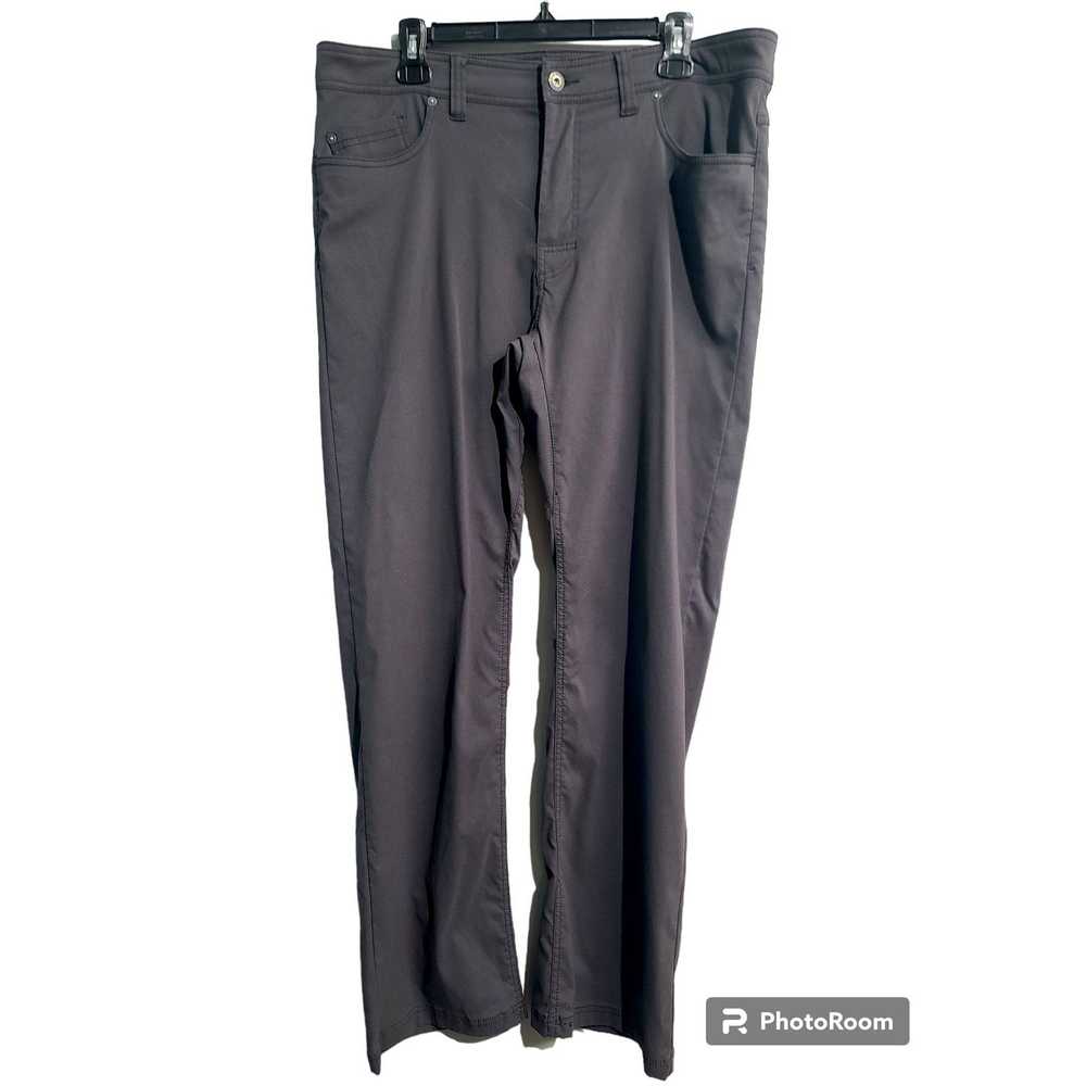 Prana PRANA Brion Slim Fit Pants In Charcoal - image 2