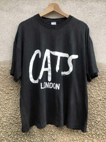 Streetwear × Vintage Vintage 80s Cats London Tshir