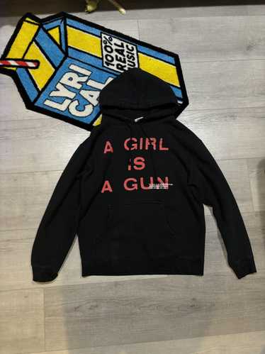 Pleasures Pleasures a girl is a gun hoodie