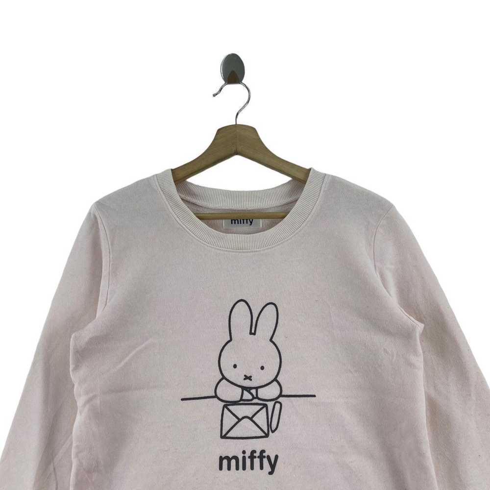 Vintage Vintage MIFFY Character Print Pink Long S… - image 2