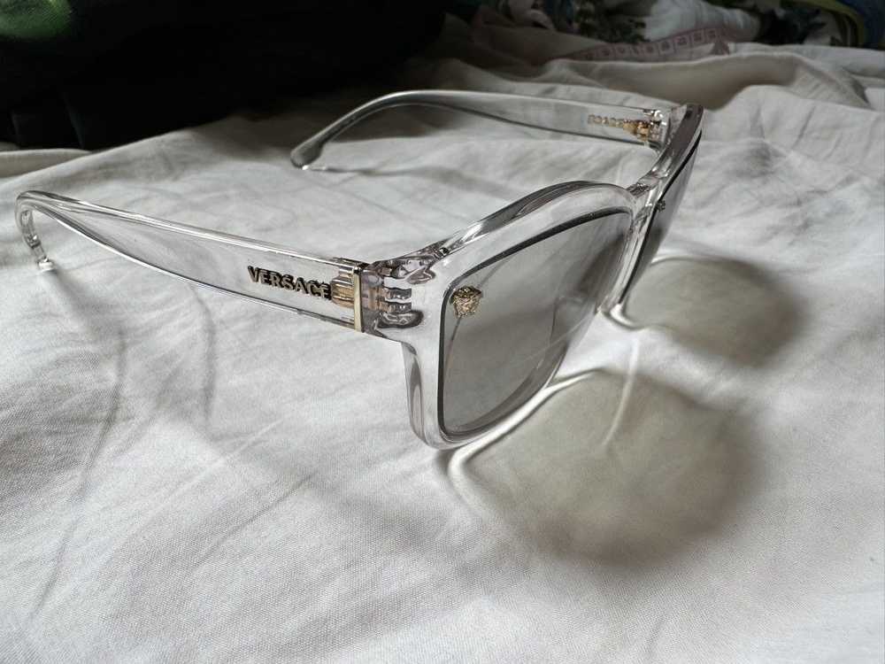 Versace Versace clear frame sunglasses - image 2