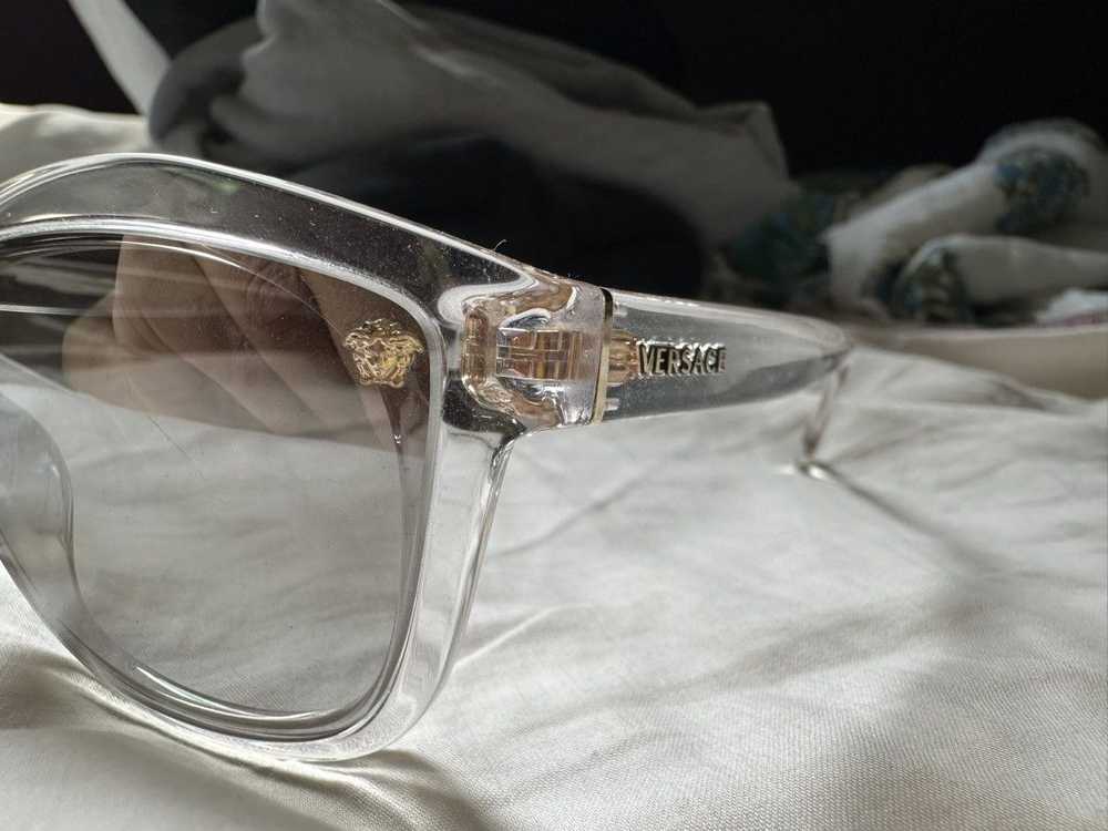 Versace Versace clear frame sunglasses - image 3