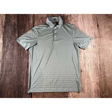 Kjus Kjus Green Mens Luis Striped Performance Golf