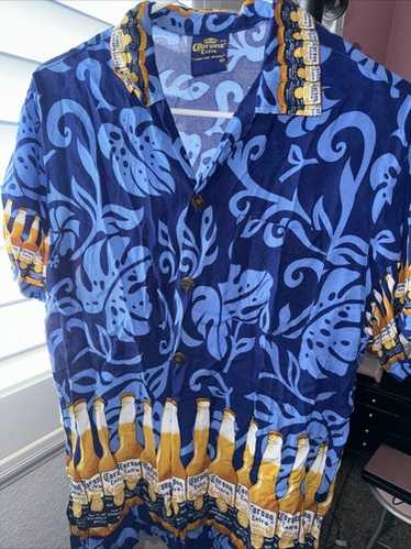 Corona Extra ボタン付きシャツ M Mens corona button-down shirt, - Gem