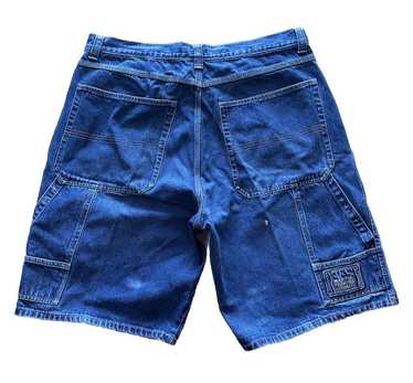 Girbaud 2024 Shorts 40 Blue Denim Shuttle Tape Cargo 100% Cotton Vintage MFG