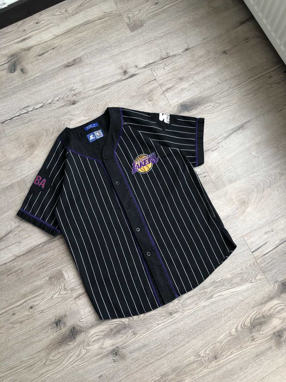 L.A. Lakers × NBA × Vintage LA Lakers Starter 90s… - image 2