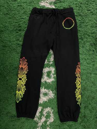 Chrome Hearts Chrome hearts gradient sweatpants l… - image 1