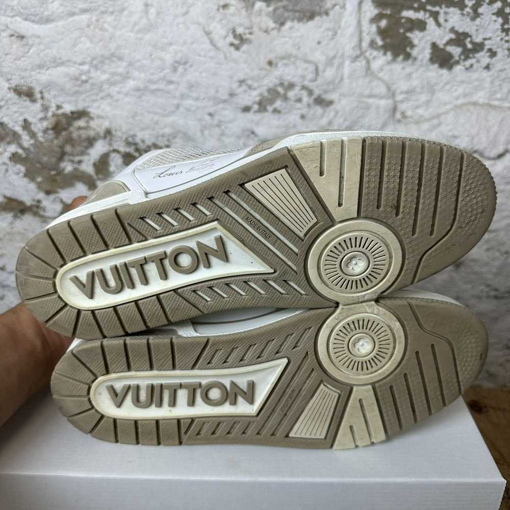 Louis Vuitton Louis Vuitton Beige White Trainer L… - image 7