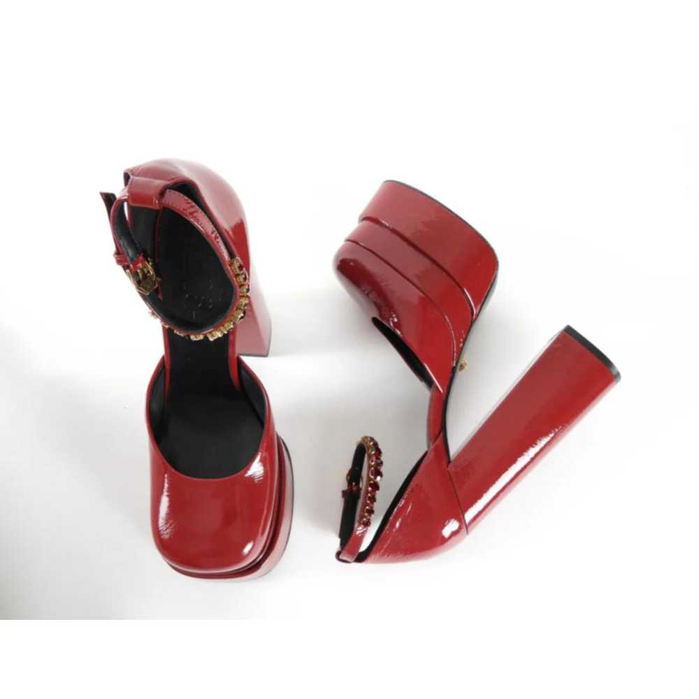 Versace Medusa Aevitas patent leather heels - image 3