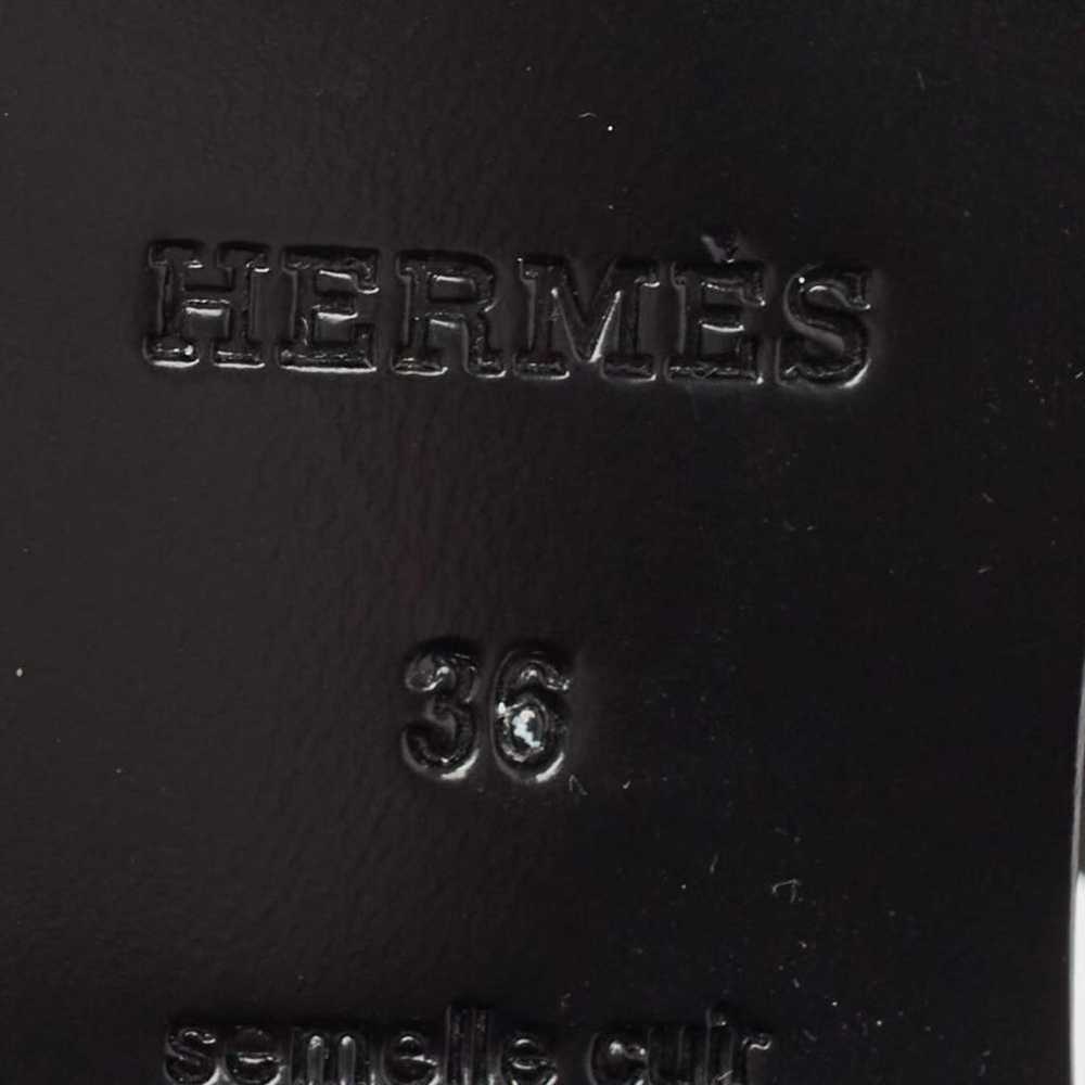 Hermès Patent leather sandal - image 7