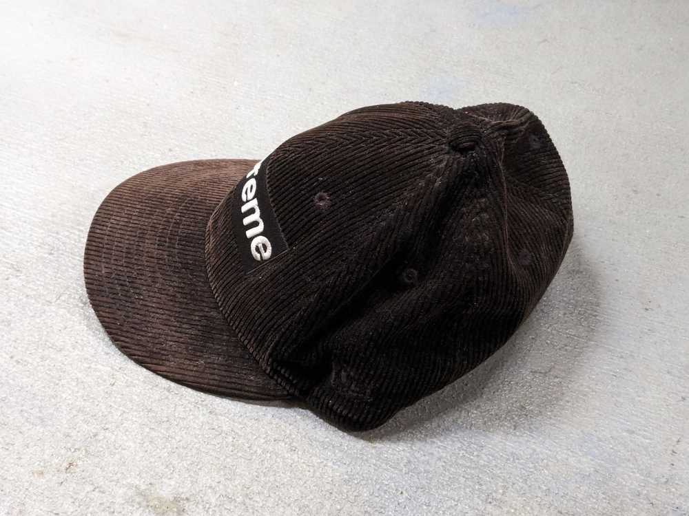 New Era × Supreme Supreme New Era Corduroy Hat Bl… - image 4