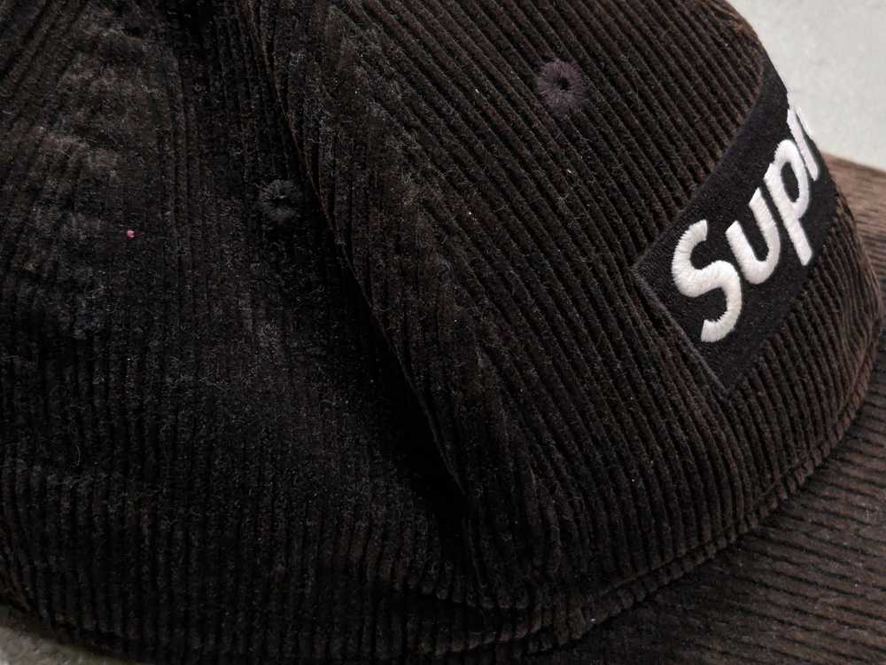 New Era × Supreme Supreme New Era Corduroy Hat Bl… - image 6