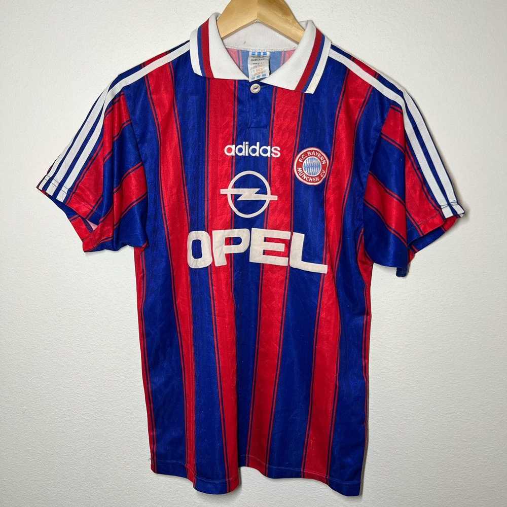 Adidas × Soccer Jersey × Vintage Bayern Munich 19… - image 1