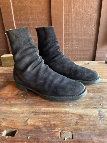 Guidi Guidi Reverse Leather Backzip Boots 46