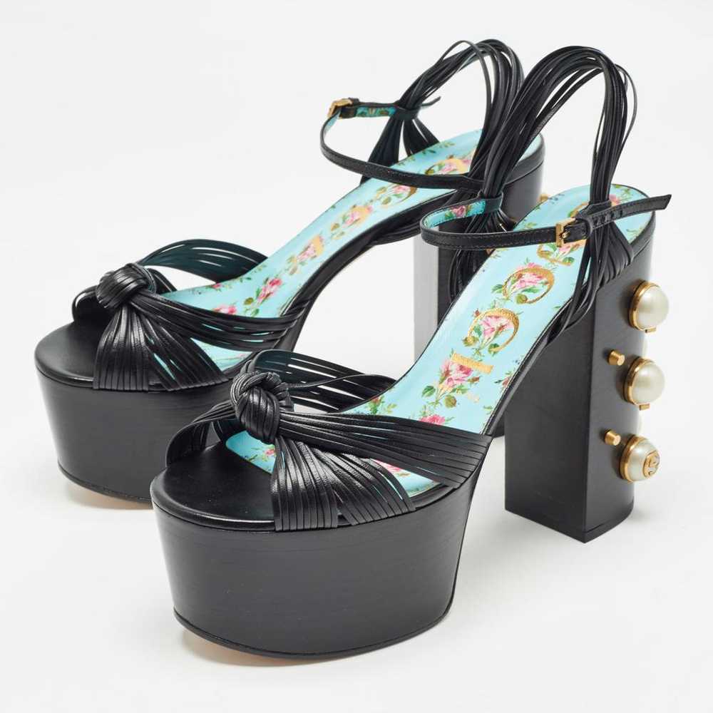 Gucci Patent leather sandal - image 2