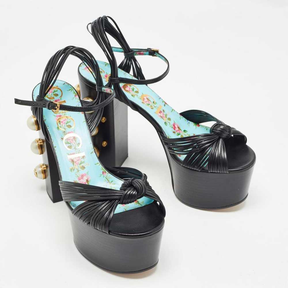 Gucci Patent leather sandal - image 3