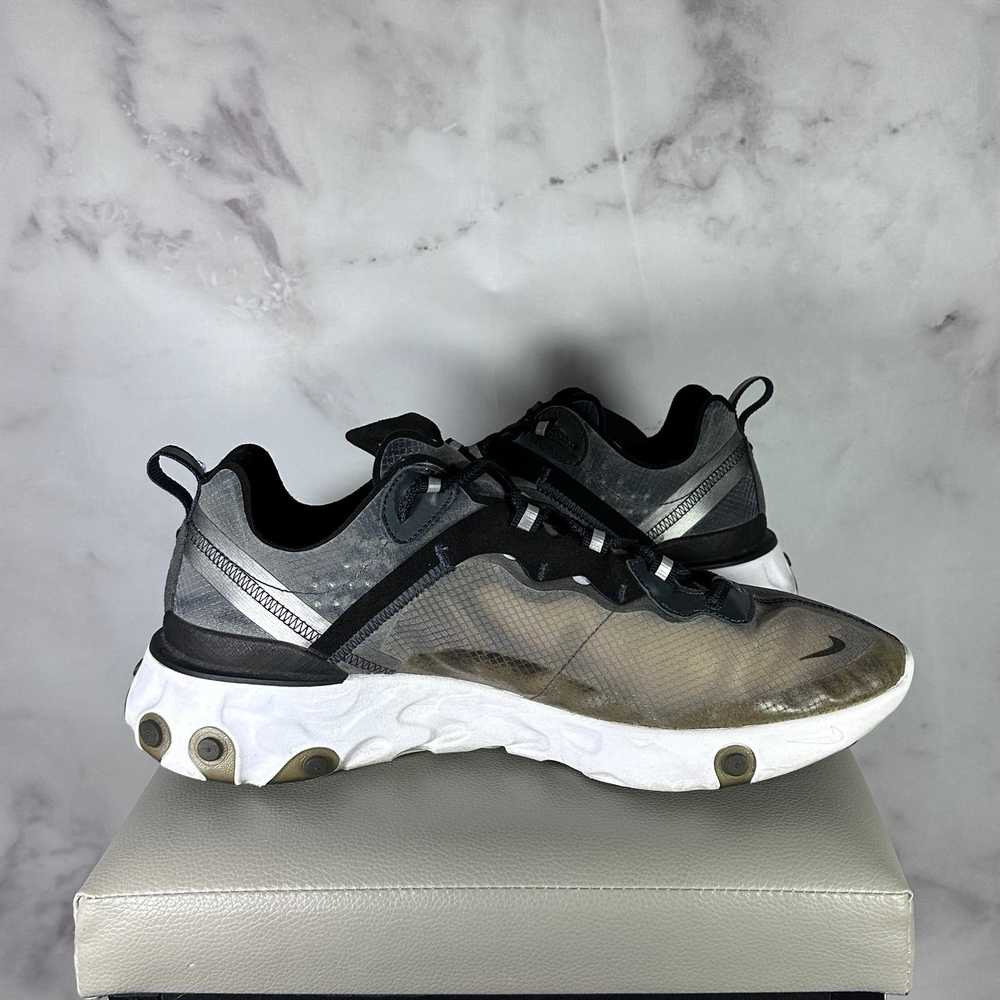 Nike React Element 87 Anthracite Black - image 7