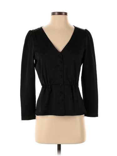 J.Crew Women Black Long Sleeve Blouse 2