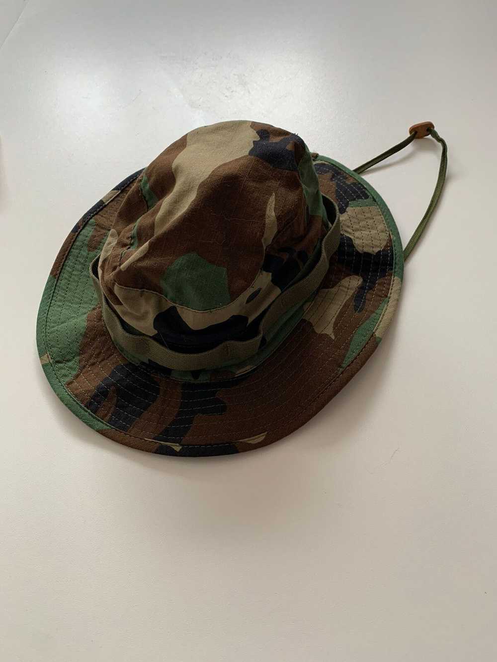 Military × Streetwear Army Issued Bucket Hat - image 1