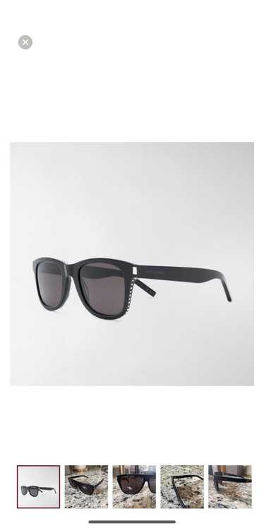 Saint Laurent Paris Lovely rimmed studs