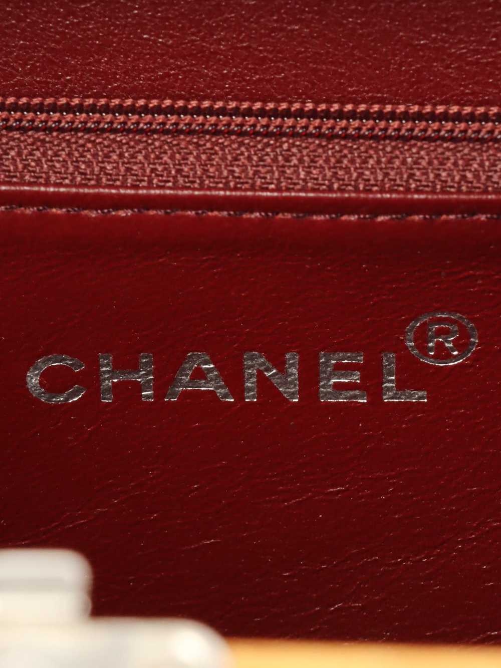 Chanel CHANEL Around 1995 Made Wood Cc Mark Logo … - image 5