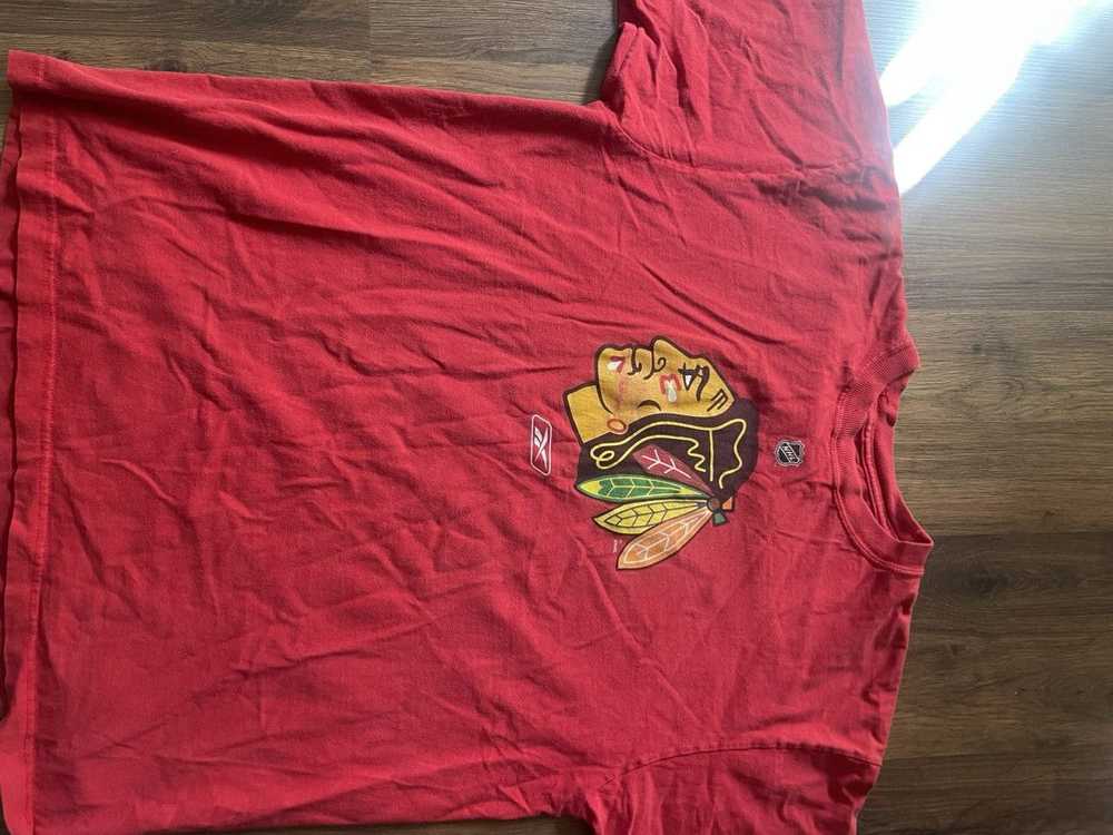 Chicago Blackhawks × NHL × Vintage 90s Rebook Chi… - image 1