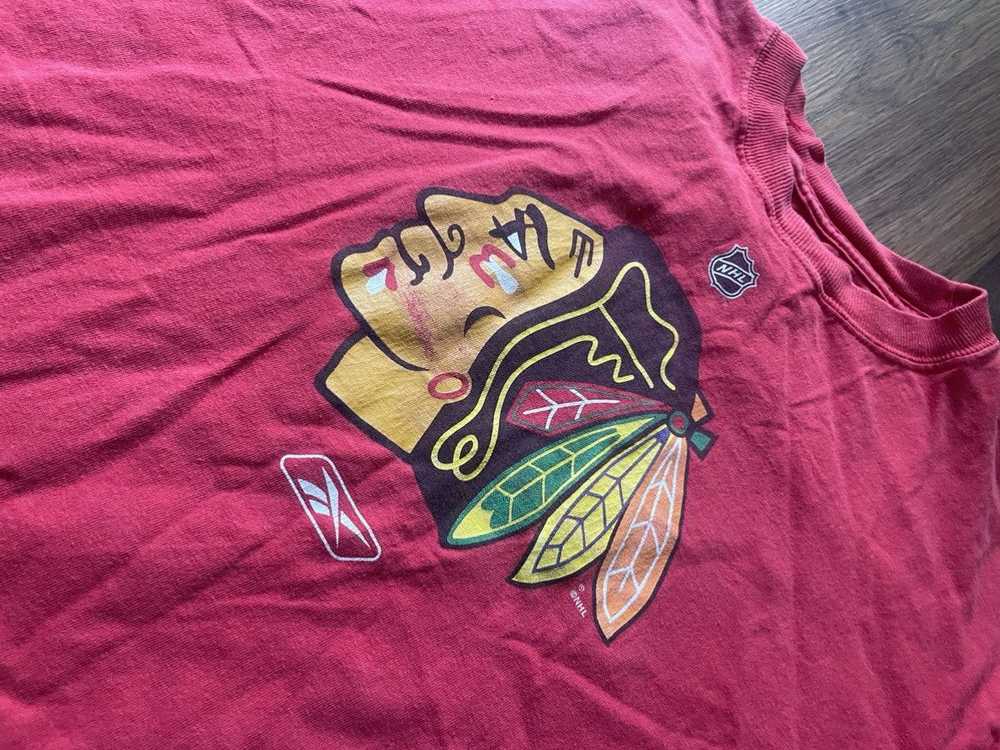 Chicago Blackhawks × NHL × Vintage 90s Rebook Chi… - image 3