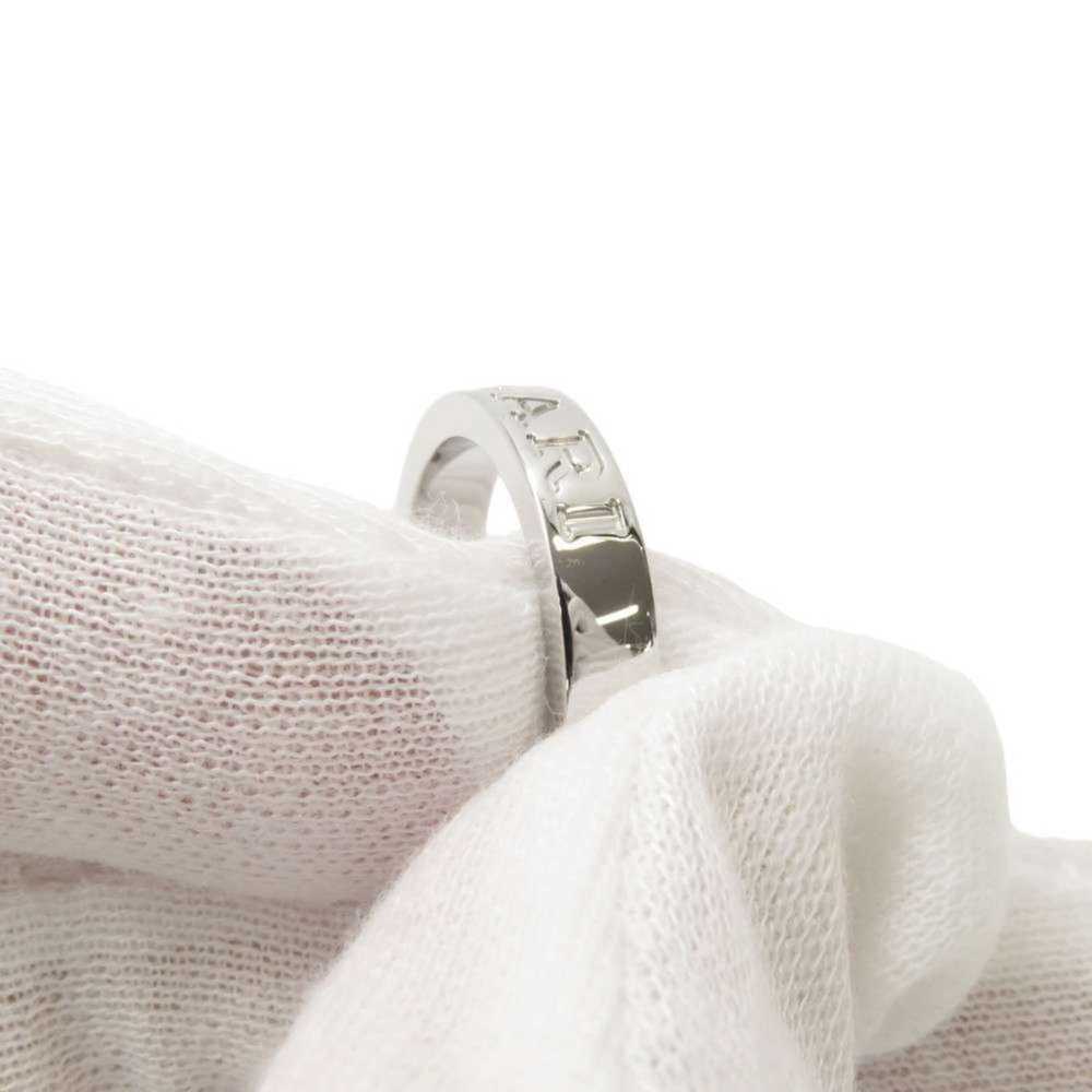 Bvlgari BVLGARI Ring Double Diamond 1P K18WG Size - image 5