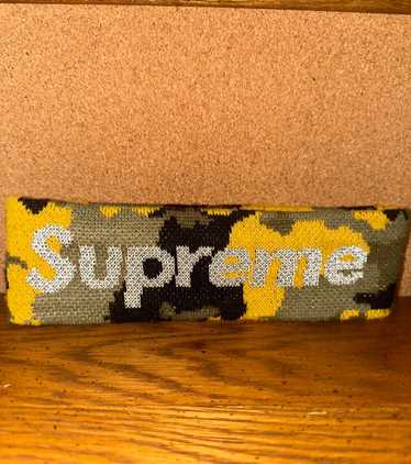 Deadstock store Supreme Yellow Camo Headband