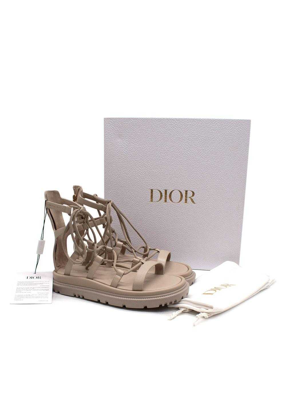 Managed by hewi Dior Sand Abbesse Calfskin sandals - image 10