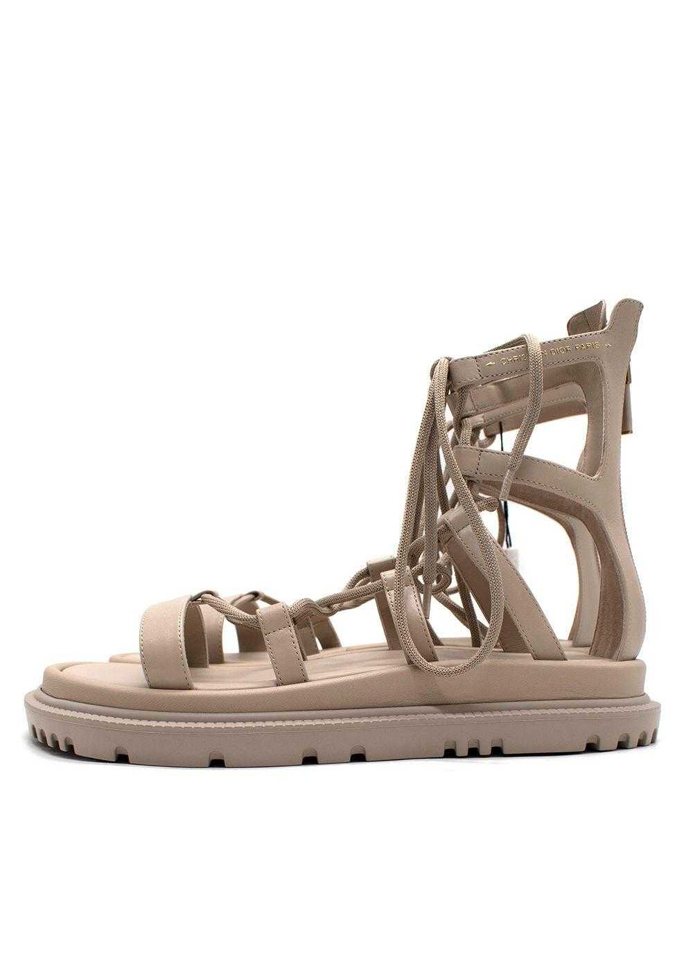 Managed by hewi Dior Sand Abbesse Calfskin sandals - image 3