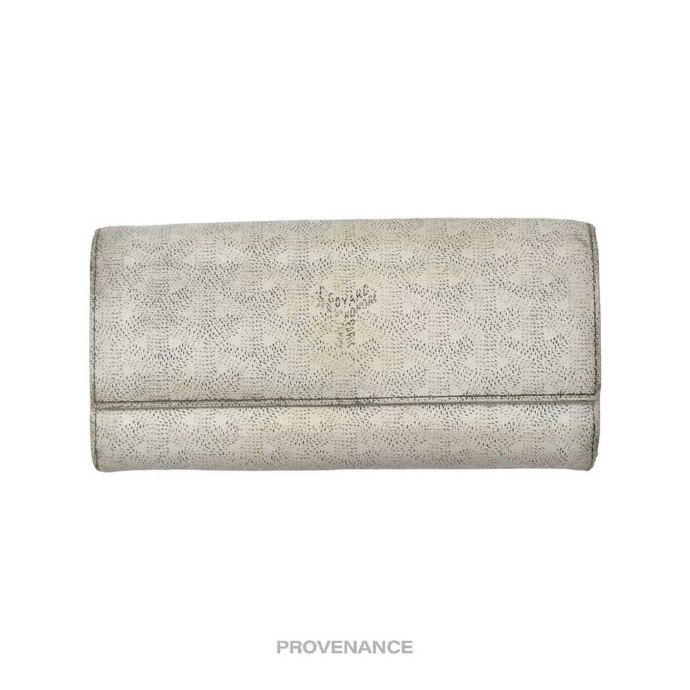 Goyard 🔴 Goyard Varenne Long Wallet - White Goya… - image 1