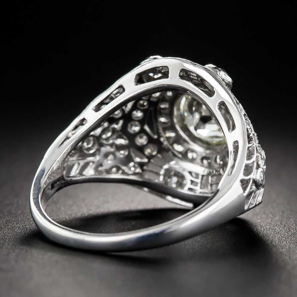 Edwardian/Art Deco Diamond Ring - image 4