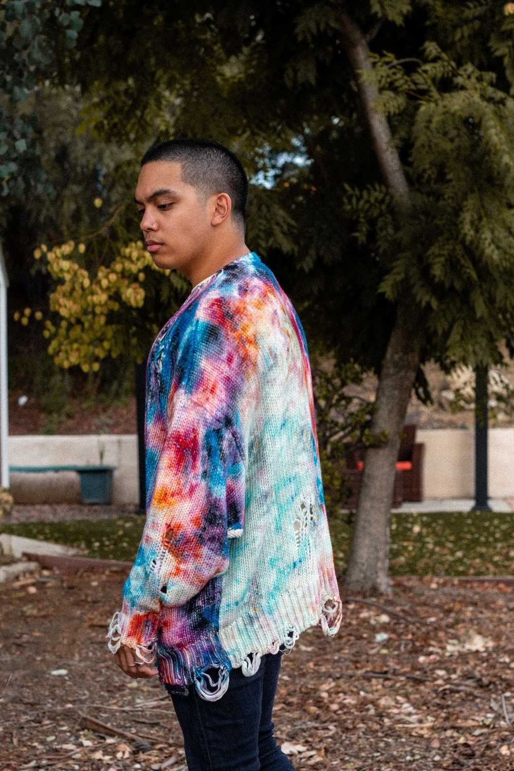 R13 Oversized Tie Dye Cardigan - image 3