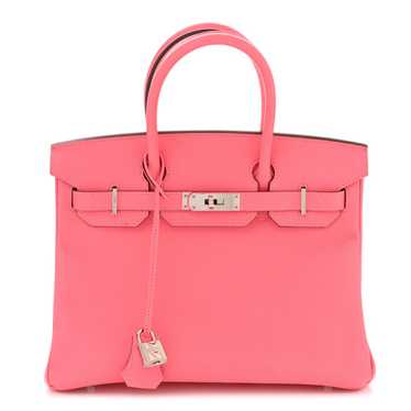 HERMES Epsom BIRKIN 30 Rose Azalee - image 1