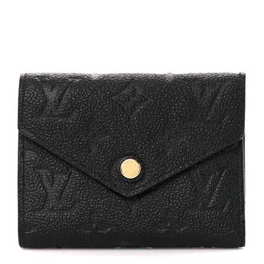 LOUIS VUITTON Empreinte Victorine Wallet Black - image 1